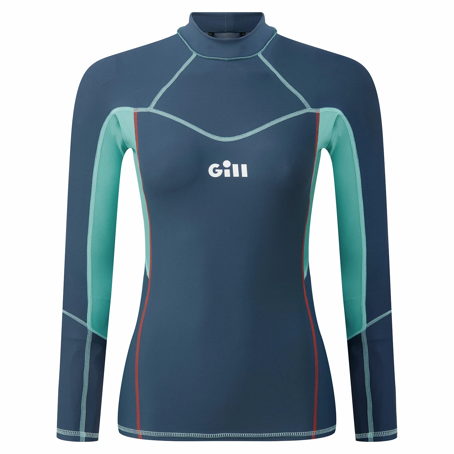 Gill Womens Pro Rash Weste Langarm - Ocean 3 Gill Womens Pro Rash Weste Langarm - Ocean