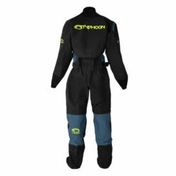 Typhoon Ladies Ezeedon 4 Trockenanzug 10175 & Unteranzug - Schwarz -Coast Water Sports Verkaufs-Shop 2020 Typhoon Ladies Ezeedon 4 Drysuit Back