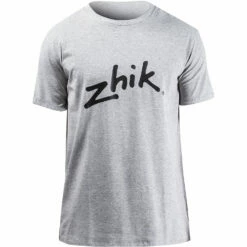 Zhik Baumwoll T-Shirt - Grau Marle
