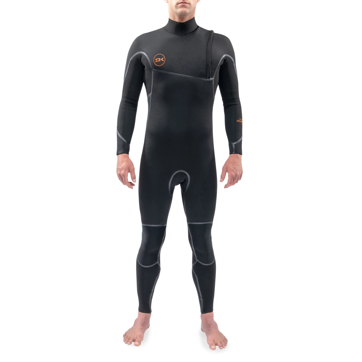 Dakine Cyclone 3 / 2Mm Reißverschlussfreier Fullsuit Neoprenanzug- Schwarz 3 Dakine Cyclone 3 / 2Mm Reißverschlussfreier Fullsuit Neoprenanzug- Schwarz