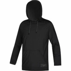 Mystic Chiller Loosefit Rash Weste Mit Kapuze- Schwarz