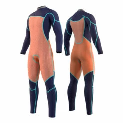 Mystic Majestic 4/3 Gbs Neoprenanzug Mit Frontreißverschluss- Grau -Coast Water Sports Verkaufs-Shop 2022 Mystic Majestic Chestzip Wetsuit Grey 2