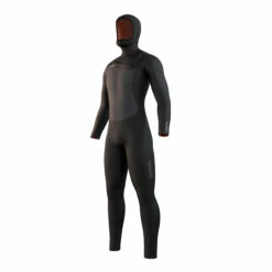 Mystic Voltt Hooded 6/4/3Mm Front-Zip Fullsuit Neoprenanzug- Schwarz