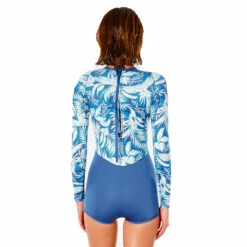 Rip Curl Womens G-Bomb 1Mm Ls Boyleg Spring Neoprenanzug- Teal -Coast Water Sports Verkaufs-Shop 2022 Rip Curl G Bomb Long Sleeve Boyleg Spring Suit WSPYCW 2