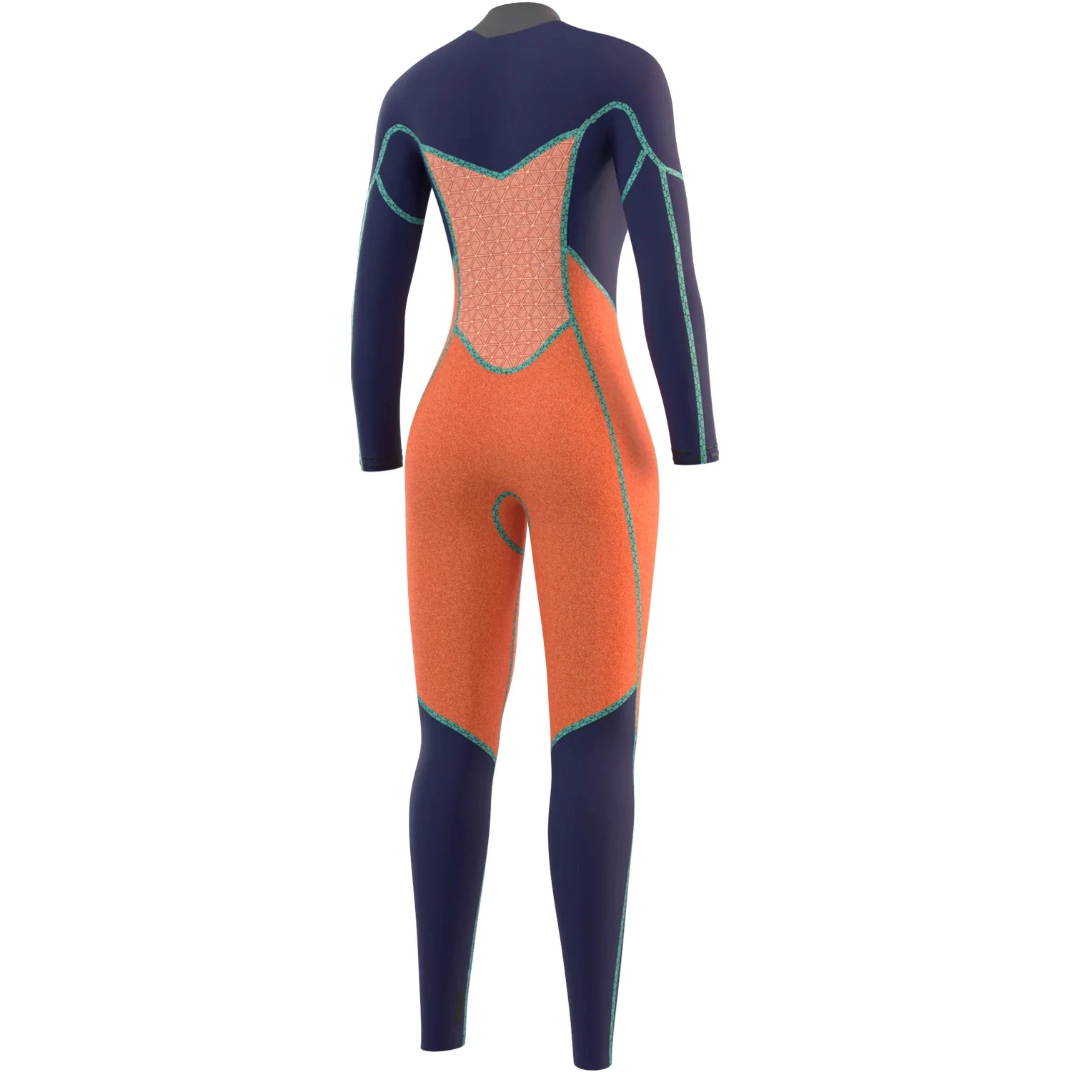 Mystic Womens Jayde 5/4Mm Chest-Zip Fullsuit Neoprenanzug- Navy 6 Mystic Womens Jayde 5/4Mm Chest-Zip Fullsuit Neoprenanzug- Navy – Bild 4