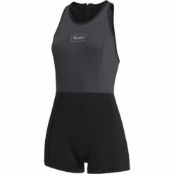 Mystic Womens Lunar 2/2Mm Short Jane Neoprenanzug - Schwarz