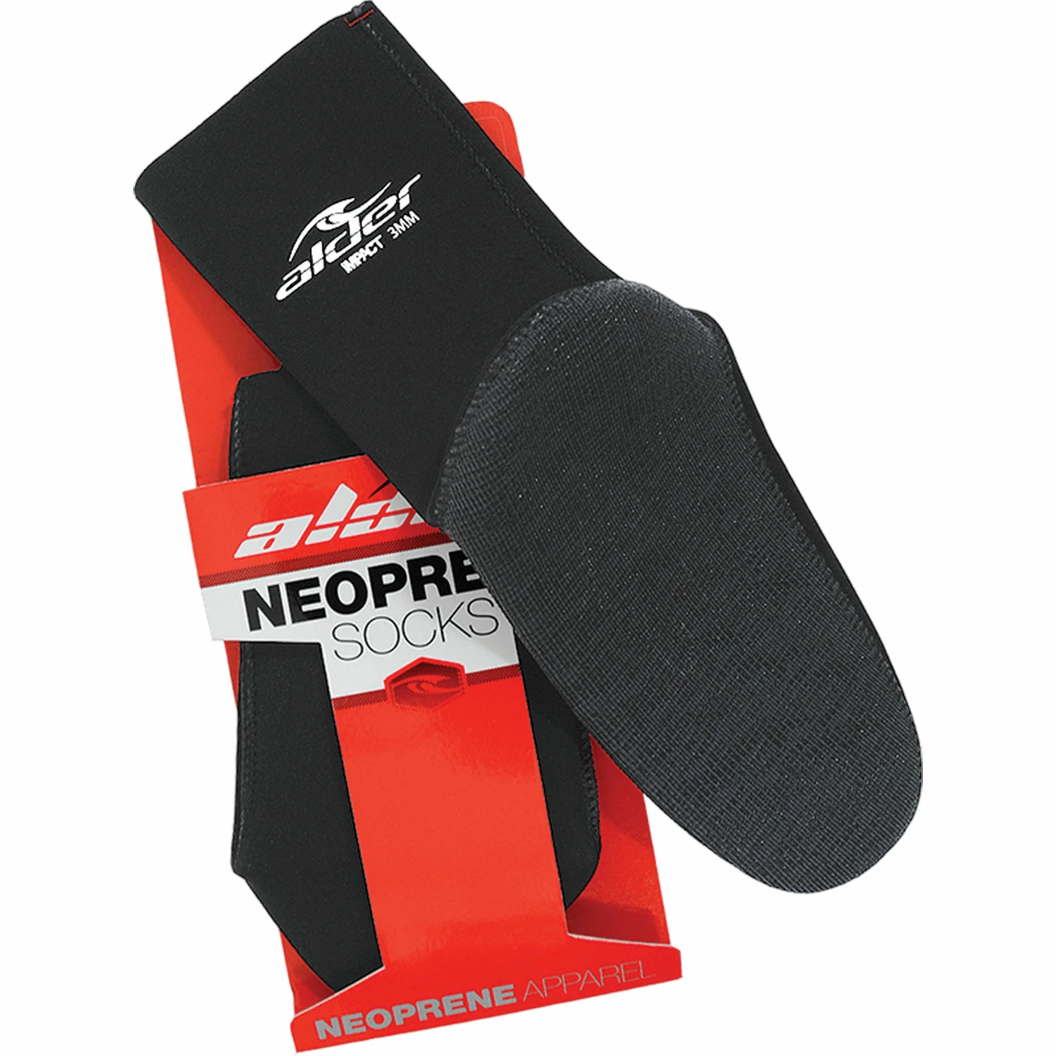 Alder Impact 3Mm Neoprenanzug Socken- Schwarz 3 Alder Impact 3Mm Neoprenanzug Socken- Schwarz