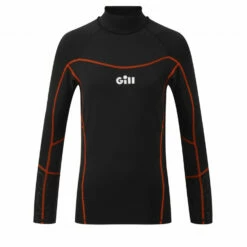 Gill Junior Hydrophobe Langarmshirt - Schwarz