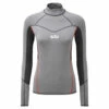 Gill Damen Eco Rash Vest Langarm - Grau -Coast Water Sports Verkaufs-Shop Gill Womens ECO Rash Vest Grey 5025W 1