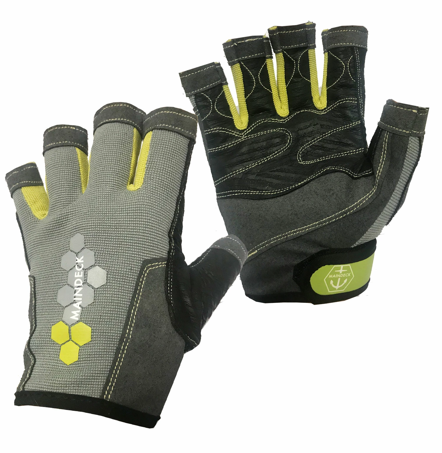 Maindeck Elite Kurzfinger Segelhandschuhe 3 Maindeck Elite Kurzfinger Segelhandschuhe