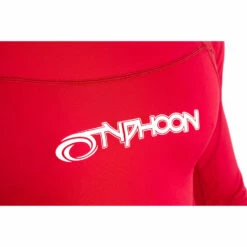 Typhoon Taifun Langarm Flache Locked Rash Weste - Rich Red 9 Typhoon Taifun Langarm Flache Locked Rash Weste - Rich Red -Coast Water Sports Verkaufs-Shop Typhoon Long Sleeve Rach Guard Rich Red 4