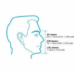 Beuchat Smile Vollgesichts-Schnorchelmaske - Atoll Blue -Coast Water Sports Verkaufs-Shop beuchat smile size chart 1
