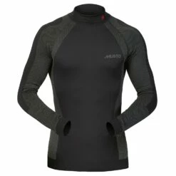 Musto Aktive Base Layer Langarmshirt - Schwarz