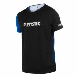 Kurzärmliges Schnelltrockentop Mystic Drip- Blau