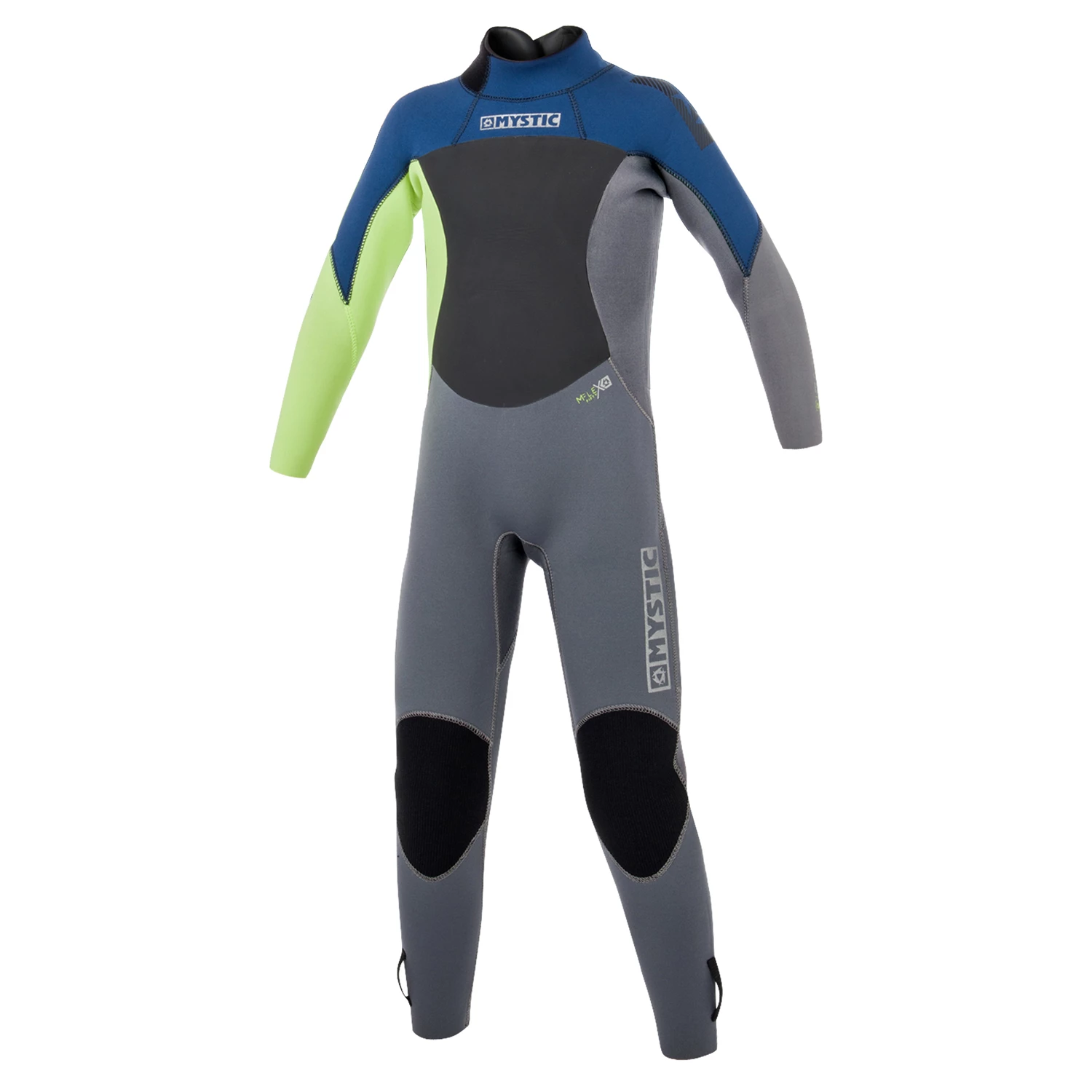 Mystic Kids Star 3 / 2Mm Flatlock-Neoprenanzug Mit Rücken Und Reißverschluss- Marineblau 3 Mystic Kids Star 3 / 2Mm Flatlock-Neoprenanzug Mit Rücken Und Reißverschluss- Marineblau